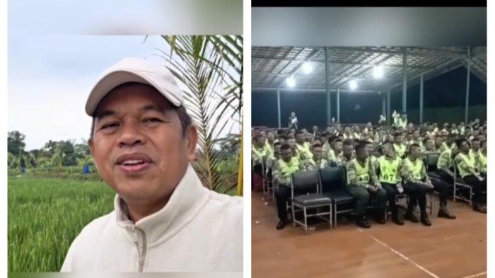 BARAK MILITER - Dedi Mulyadi Pamer Siswa di Barak TNI Lagi Salawat Saat Manggarai Bersalawat Ala Pramono Diributkan