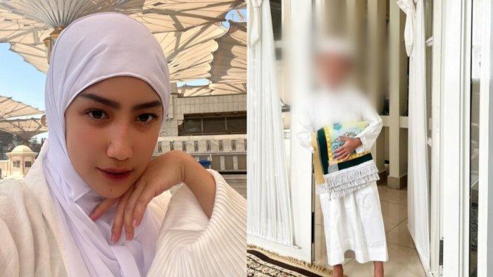 Tamara Tyasmara dan anaknya, Raden Andante Khalif Pramudityo atau Dante (6).