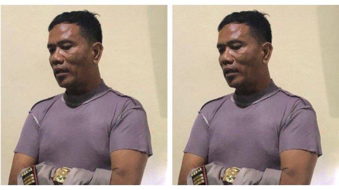 Tampang Widarto (56) pria yang nekat nyamar menjadi polisi gadungan di kawasan Kecamatan Duren Sawit, Jakarta Timur dan telah di tangkap pihak Polsek Duren Sawit pada Rabu (3/4/2024).