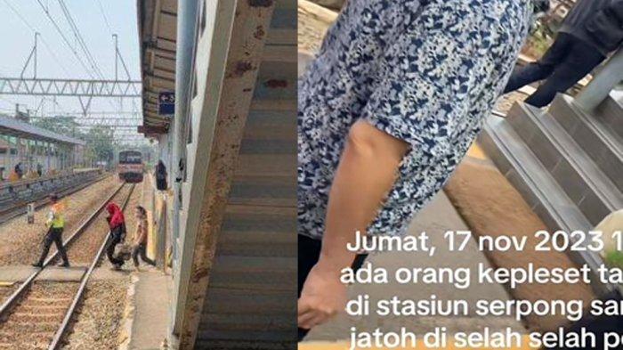 Terungkap kesaksian seorang penumpang yang kereta yang dinaikinya menyerempet seseorang di Stasiun Serpong hingga korban tewas.