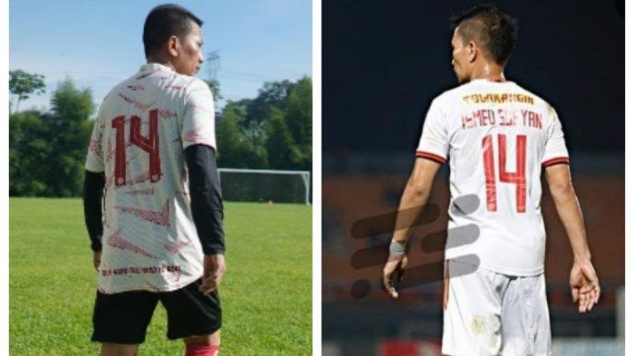 The Jakmania meminta agar nomor 14 di Persija Jakarta dipensiunkan, tapi ternyata Ismed Sofyan pernah pakai nomor punggung lain di Macan Kemayoran.