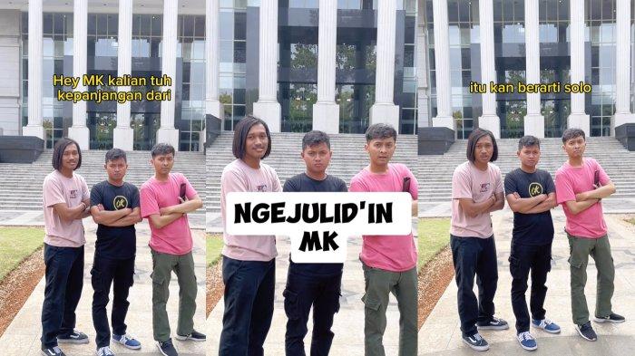 Trio Netizen, 3 pemuda yang bikin konten julid soal putusan MK.