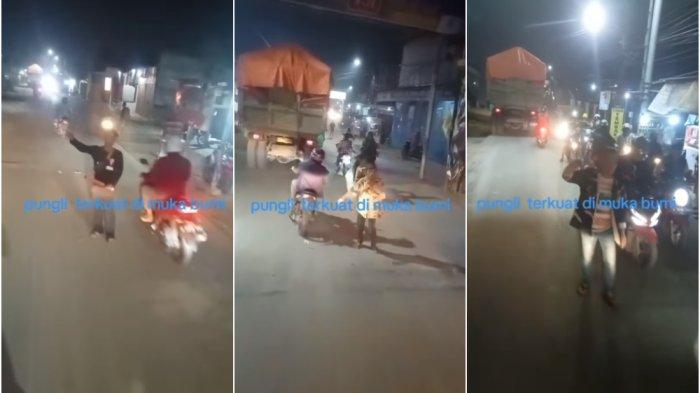 Viral praktik pungutan liar (pungli) oleh puluhan orang terhadap sopir truk pengangkut tanah di sepanjang Jalan Raya Babelan, Kabupaten Bekasi, Jawa Barat.