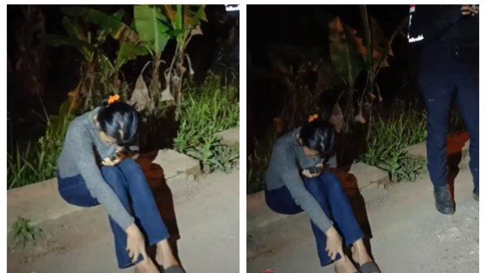 Seorang wanita asal Bandung menangis ditingalkan di hutan oleh pria yang baru dikenal. Akhirnya ditemukan Tim Prabu Lodaya Presisi Polretabes Bandung.