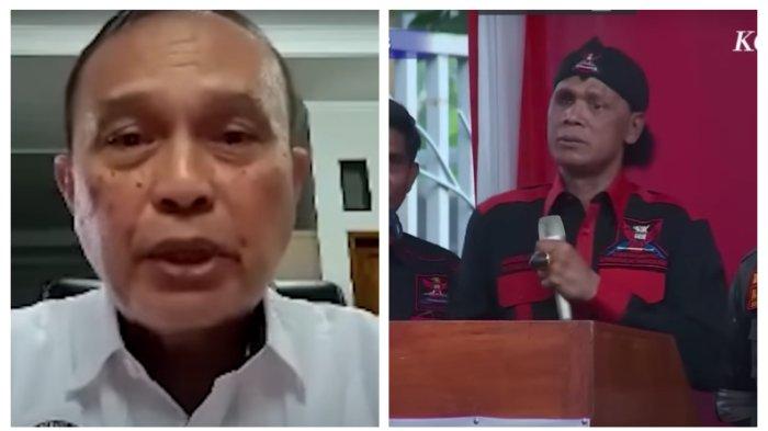 YAYAT VS HERCULES - Hercules memberikan respons terkait kemarahan Letjen TNI Purn Yayat Sudrajat setelah dirinya menghina Letjen TNI Purn Sutiyoso telah 'bau tanah'. (YouTube Hersubeno Point dan Kompas TV).