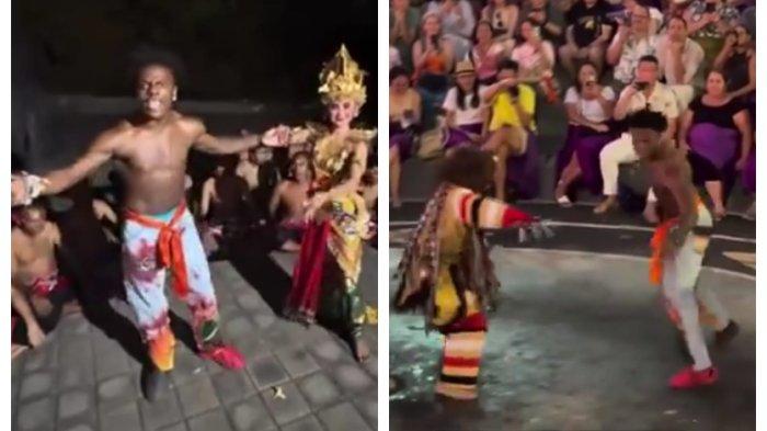 Youtuber iShowSpeed sudah mendarat di Bali dan tertangkap kamera menari bersama para penari di sebuah pentas pada Kamis (19/9/2024).