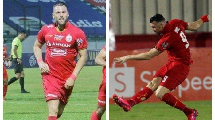 Marko Simic saat memperkuat Persija Jakarta di Liga 1 2021-2022.