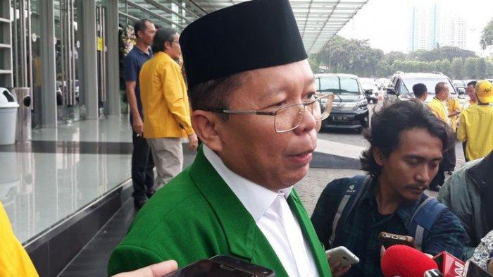 Wakil Ketua Tim Kampanye Nasional Joko Widodo-Maruf Amin, Arsul Sani di Kemayoran, Jakarta Pusat, Minggu (21/10/2018).