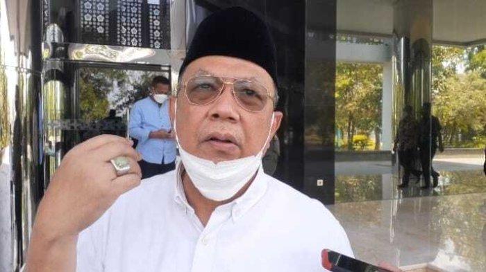 Benyamin Davnie di Balai Kota Tangsel, Jalan Maruga, Ciputat, Jumat (24/9/2021)