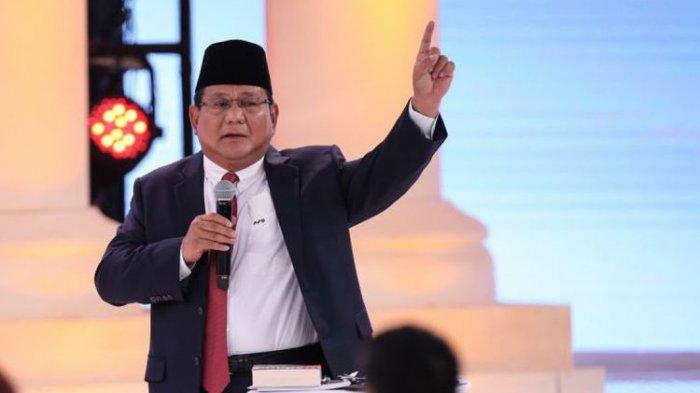 Calon Presiden Nomor Urut 2, Prabowo Subianto.