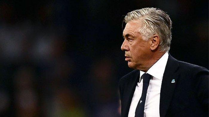 Ekpressi pelatih Napoli, Carlo Ancelotti, saat tim asuhannya melawan Sampdoria dalam laga lanjutan Liga Italia 2018-2019 di Stadion Luigi Ferraris, Genoa, pada 2 September 2018.