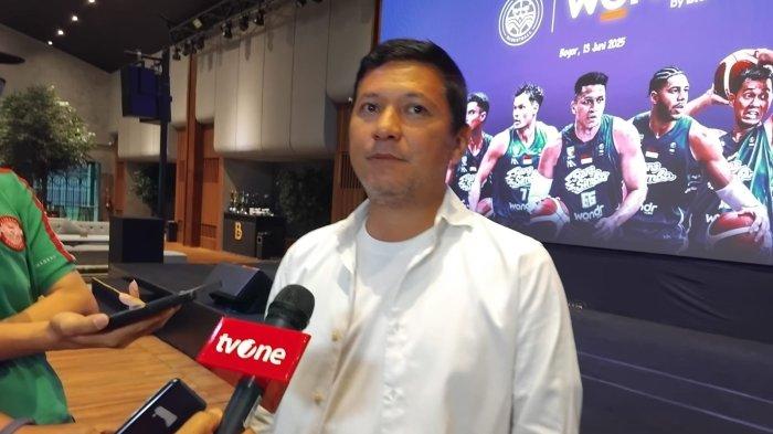 Presiden Rans Simba Bogor, Gading Marten di FullBelly Sports Lifestyle, Cibuluh, Kecamatan Bogor Utara, Jumat (13/6/2025).