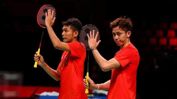 Pasangan ganda putra Indonesia, Fajar Alfian/Muhammad Rian Ardianto