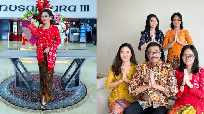 Happy Farida Djarot, istri mantan Gubenur DKI Jakarta Djarot Saiful Hidayat, mendaftarkan diri sebagai bakal calon anggota Dewan Perwakilan Daerah atau DPD RI Perwakilan DKI Jakarta.