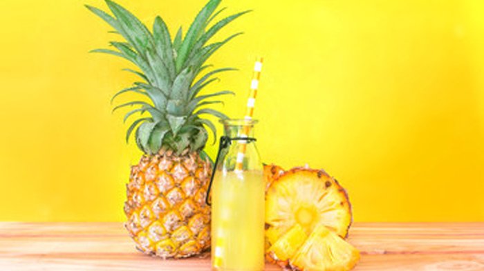 Ilustrasi Buah Nanas.