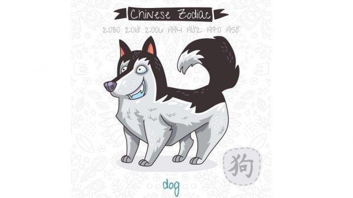 Ilustrasi Shio Anjing.