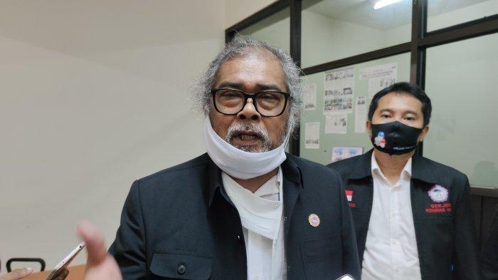 Ketua Komisi Nasional Perlindungan Anak, Arist Merdeka Sirait, saat dijumpai wartawan di Balai Kota Depok, Selasa (14/7/2020).