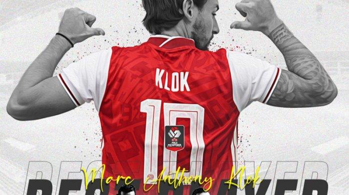 Pemain Persija Jakarta Marc Klok jadi pemain terbaik Piala Menpora 2021