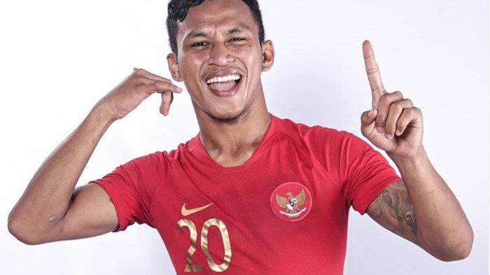 Pemain Timnas U-23 Indonesia Osvaldo Haay