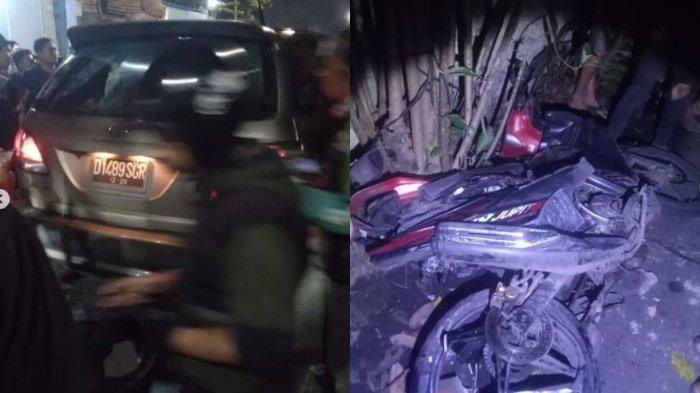 Terkuak penampakan Toyota Harrier yang dikemudikan Satria Kusumah Wardana (30) setelah menabrak pengemudi ojek online (ojol) Irwanto (43) hingga meninggal dunia di Kota Bandung.