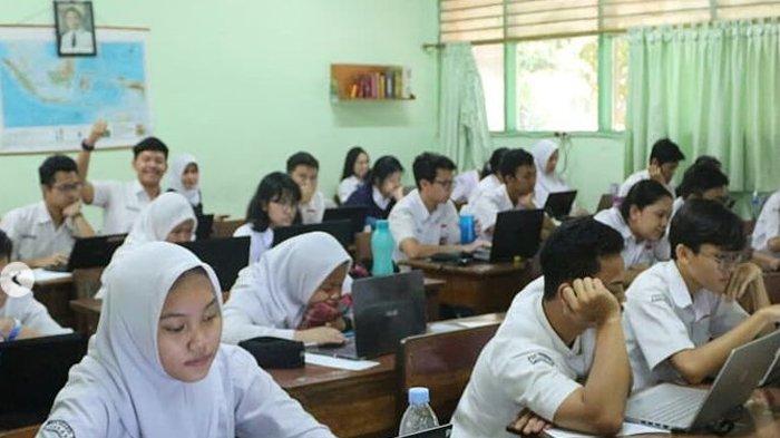 Ilustrasi siswa SMA