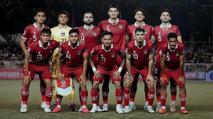 Foto kesebelasan Timnas Indonesia saat menghadapi Filipina dalam ajang kualifikasi Piala Dunia 2026 Round 2 di Rizal Memorial Stadium, Selasa (21/11/2023) malam.