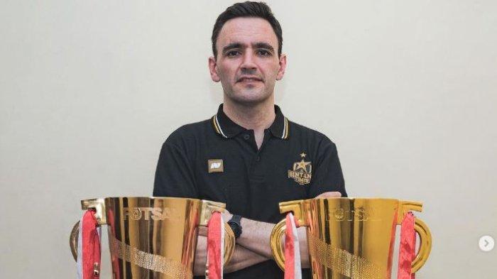 Pelatih Timnas Futsal Indonesia, Hector Souto.