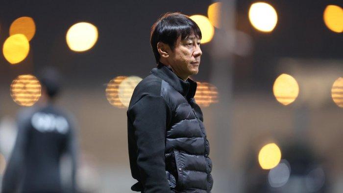 Pelatih Timnas Indonesia, Shin Tae-yong kecewa melihat skaudnya usai melawan Iran di pertandingan uji coba sebelum Piala Asia 2024.