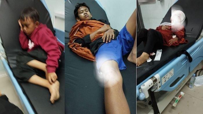 Sejumlah warga mendengar jeritan histeris saat satu unit truk peziarah kecelakaan di Kampung Leuwibudah, RT 3/8, Desa Saguling, Kecamatan Saguling, Kabupaten Bandung Barat (KBB), Jumat (26/1/2024).
