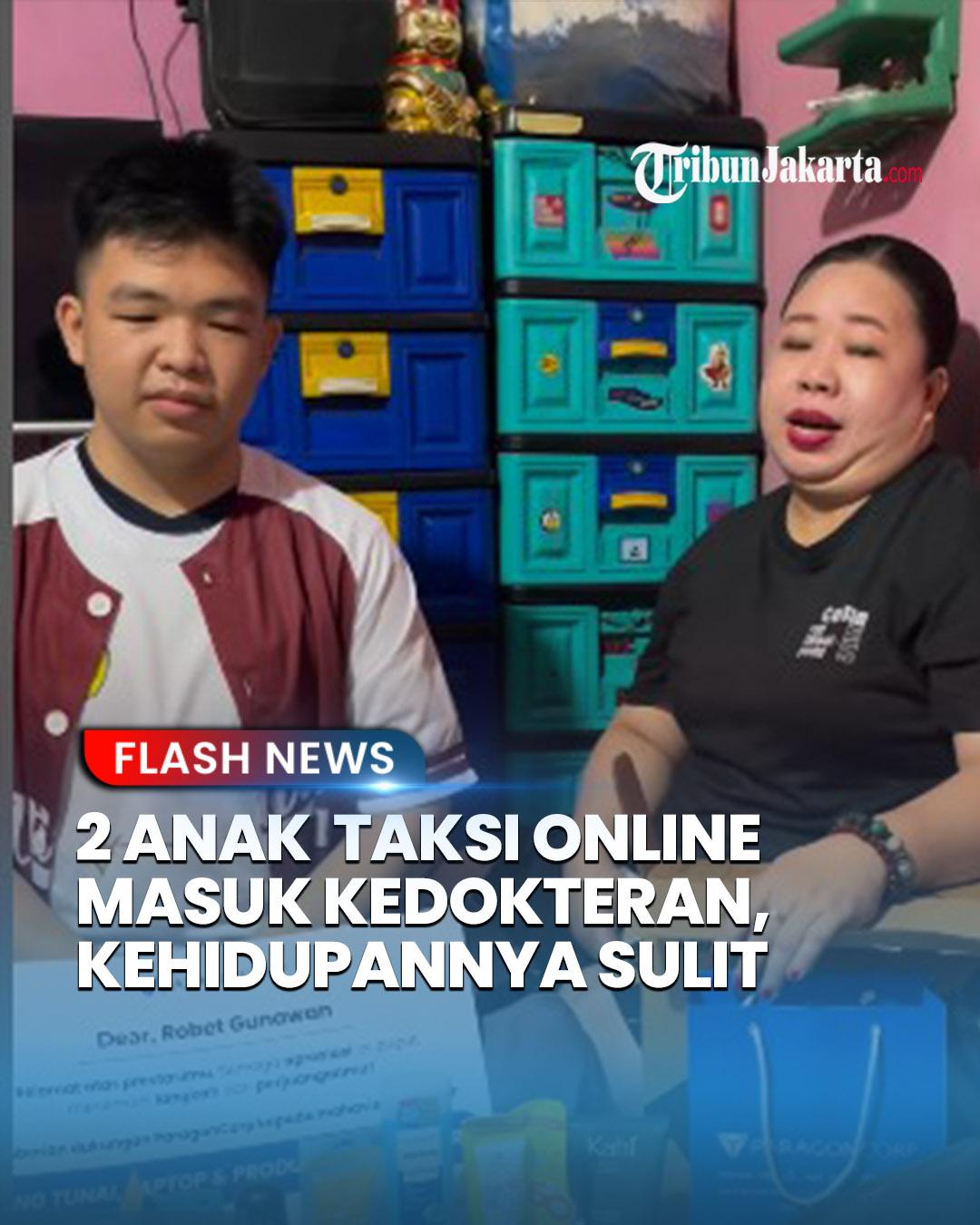 Dua anak sopir taksi online di Bogor menjadi bukti bahwa pekerjaan orangtua tak menjadi penghalang untuk meraih impian. Robet dan kakak perempuannya berhasil masuk kedokteran di kampus negeri. Padahal kehidupan mereka terbilang sulit hingga kerap berpindah kontrakan.