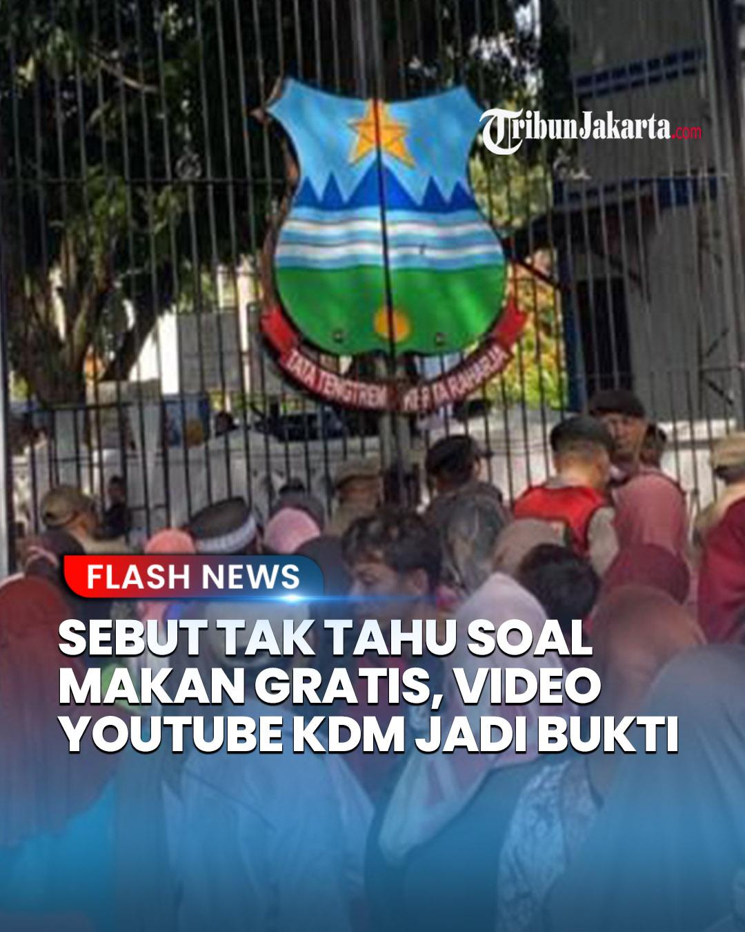 Acara makan gratis dalam rangkaian pesta pernikahan anak Gubernur Jawa Barat Dedi Mulyadi, Maula Akbar dengan Wakil Bupati Garut Luthfianisa Putri Karlina pada Jumat siang merenggut tiga korban jiwa. Namun Sang Gubernur justru tak tahu adanya acara tersebut. Video perbincangan dengan sang anak yang tayang di Youtube pribadinya 4 hari lalu pun jadi bukti.