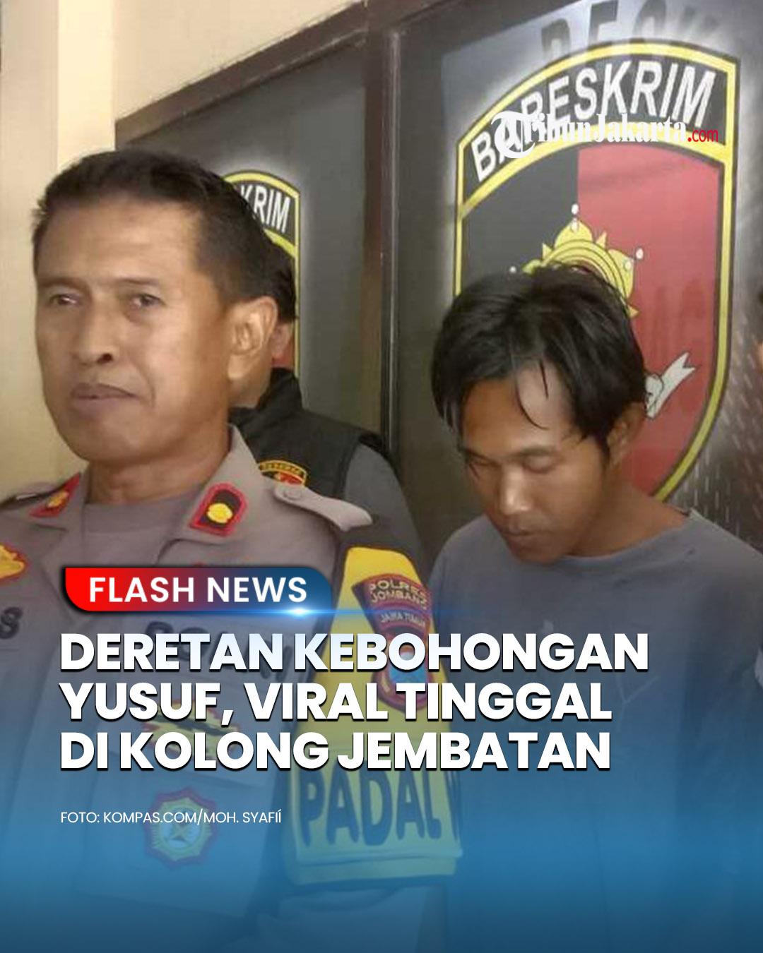 Nasib Achmad Yusuf Afandi yang dulu viral tinggal di kolong jembatan di Sidoarjo, Jatim bersama bayi perempuannya bernama Zafa kini berbanding terbalik. Kini dia dibui gegara kasus penggelapan. Selain itu, deretan kebohongannya satu per satu ikut terkuak.