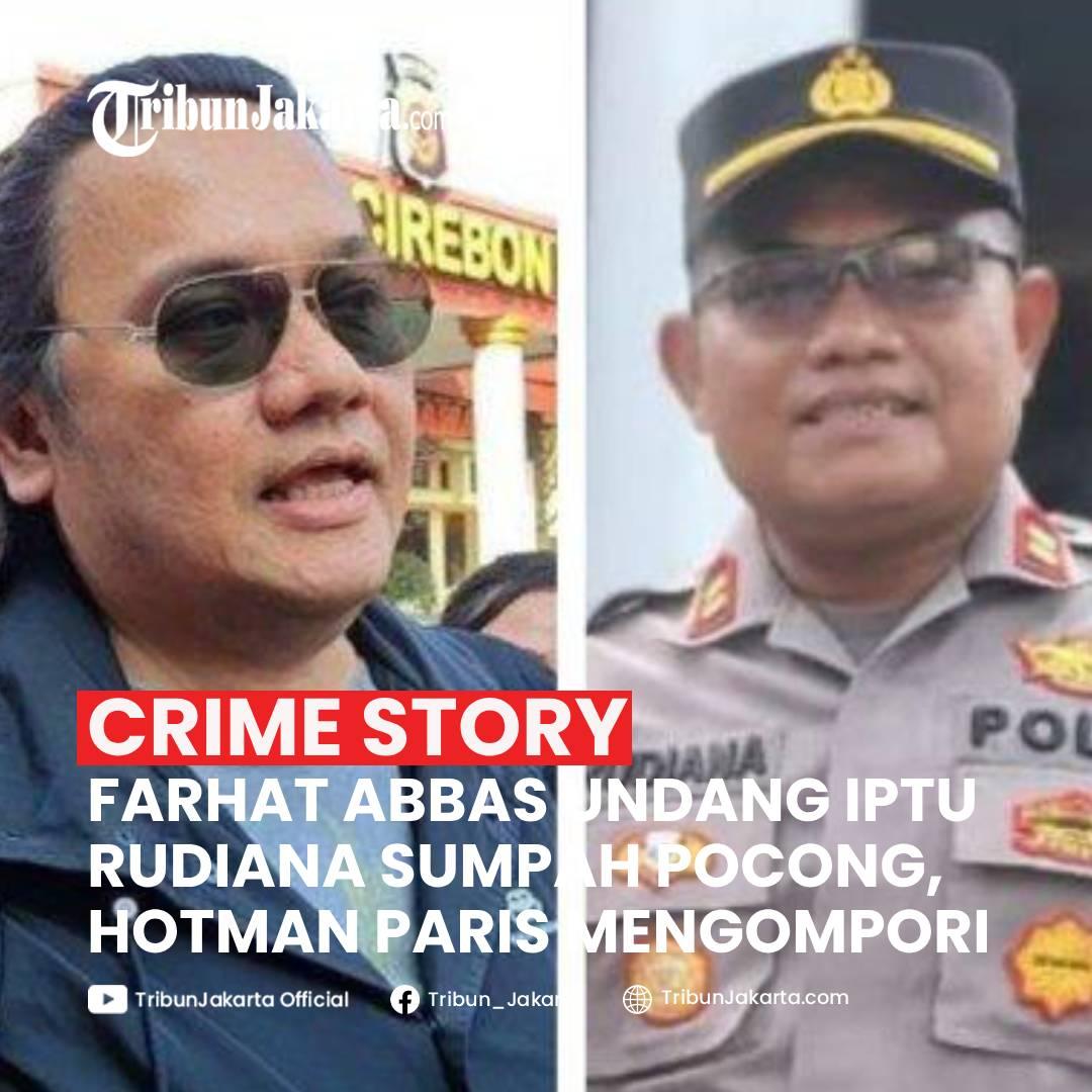 Klik Selengkapnya:Ayah Muhammad Rizky Rudiana alias Eky, Iptu Rudiana ingin melakukan sumpah pocong. Kuasa hukum Saka Tatal, Farhat Abbas, rupanya menanggapi serius niatan Iptu Rudiana tersebut. Gimana tanggapan Tribunners?