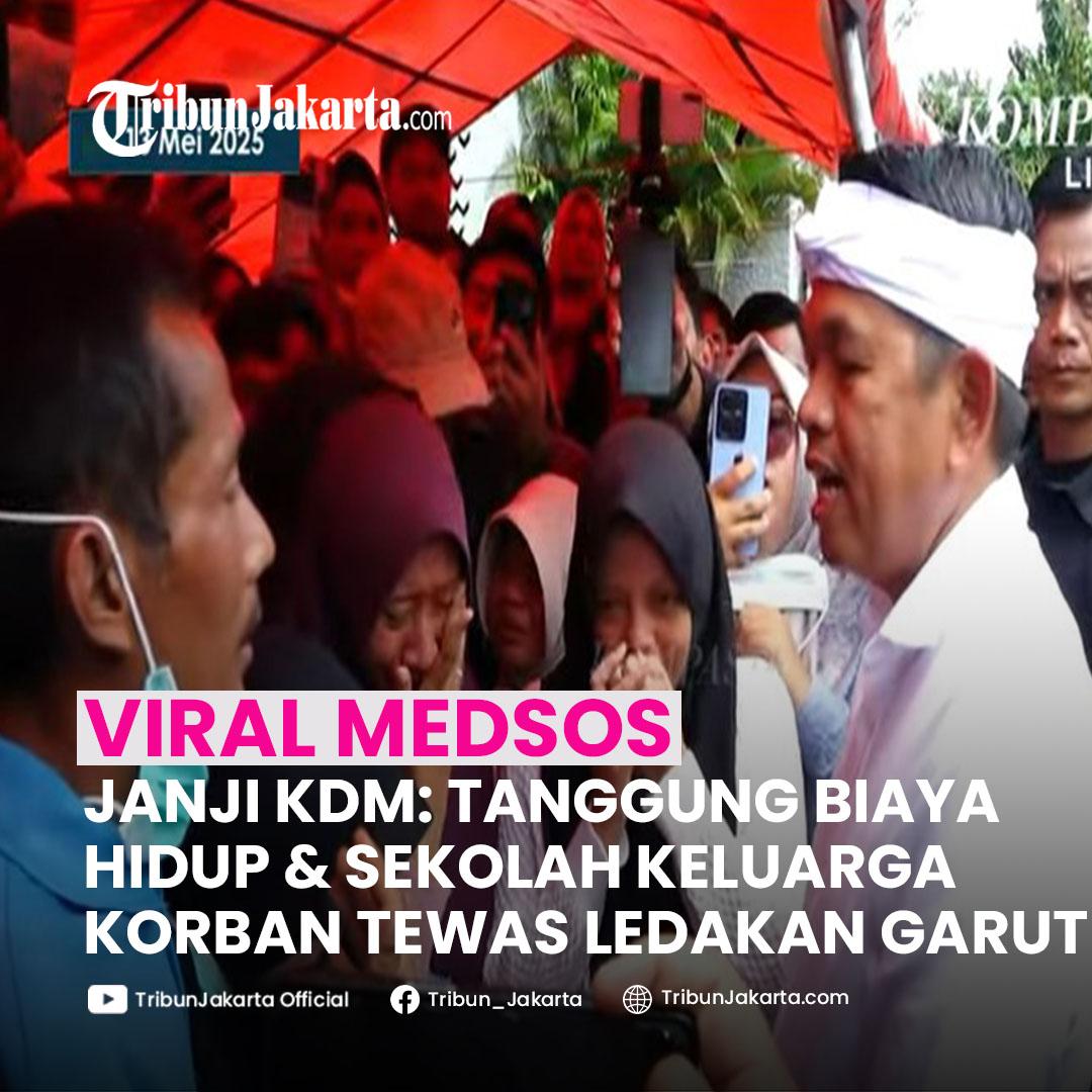 Gubernur Jawa Barat, Dedi Mulyadi membuat janji kepada keluarga korban tewas dalam kegiatan pemusnahan amunisi kedaluwarsa di Desa Sagara, Kecamatan Cibalong, Kabupaten Garut, Jawa Barat, pada Senin (12/5/2025) pukul 09.30 WIB. Diantaranya menanggung biaya hidup dan sekolah sampai perguruan tinggi keluarga korban tewas ledakan amunisi.
