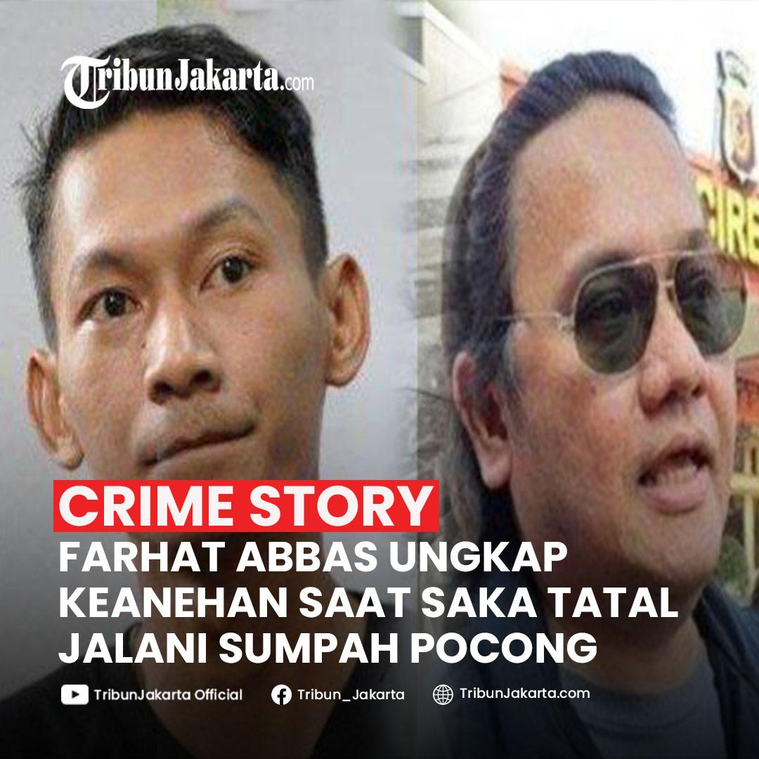 KLIK SELENGKAPNYA:Kuasa hukum Saka Tatal, Farhat Abbas mengungkapkan detik-detik keanehan yang terjadi saat kliennya melakukan sumpah pocong di Padepokan Agung Amparan Jati Cirebon selepas pelaksanaan ibadah salat Jumat (9/8/2024). Ia mengatakan suasana panas berubah menjadi dingin