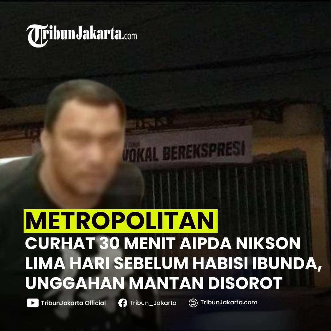 KLIK SELENGKAPNYA: Terkuak Aipda Nikson Pangaribuan (41) sempat Curhat dengan Ketua RT Hamid selama 30 menit di Cileungsi, Kabupaten Bogor. Unggahan Istri Disorot