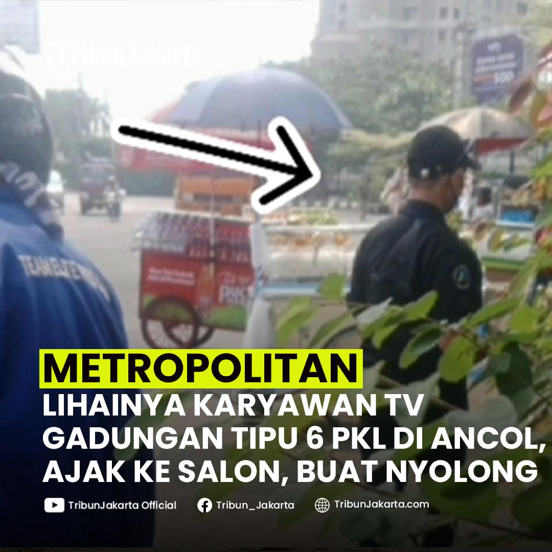 KLIK SELENGKAPNYA: Cara karyawan TV gadungan menipu enam pedagang kaki lima (PKL) di Ancol cukup lihai. Pasalnya semuanya seolah sudah tersusun rapi. Memilih waktu pada Senin (14/10/2024) siang, karyawan TV gadungan ini berhasil membawa kabur uang jutaan rupiah dan berbagai jenis barang jualan para PKL.