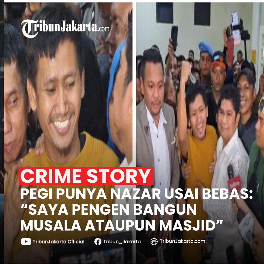 Pegi Setiawan rupanya punya 'nazar' usai dinyatakan bebas pada Senin (8/7/2024) kemarin. Ia mengaku ingin membangun musala ataupun masjid. Bagaimana tanggapan Tribunners?