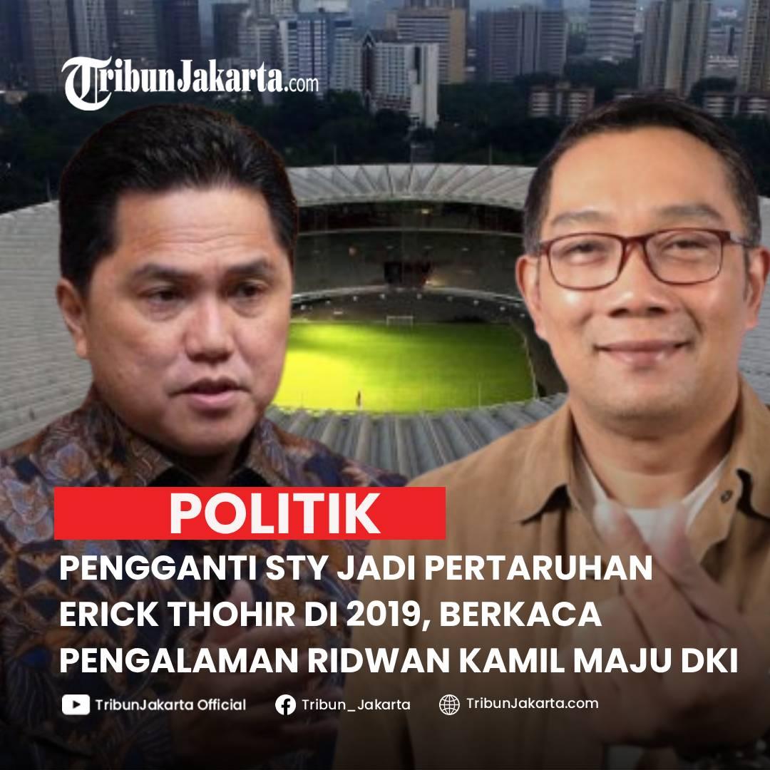 KLIK SELENGKAPNYA: Pengganti Shin Tae-yong Jadi Pertaruhan Politik Ketum PSSI Erick Thohir pada Pilpres 2029. Berkaca Daya Rusak Saat Ridwan Kamil Maju Pilkada Jakarta.