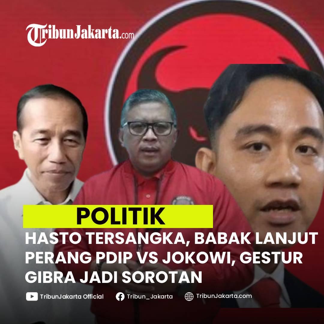 KLIK SELENGKAPNYA: Adi Prayitno Menilai Status Hasto Kristiyanto Sebagai Tersangka KPK Menjadi Babak LanjutPperang Politik PDIP Vs Jokowi. Gestur Gibran Jadi Sorotan.
