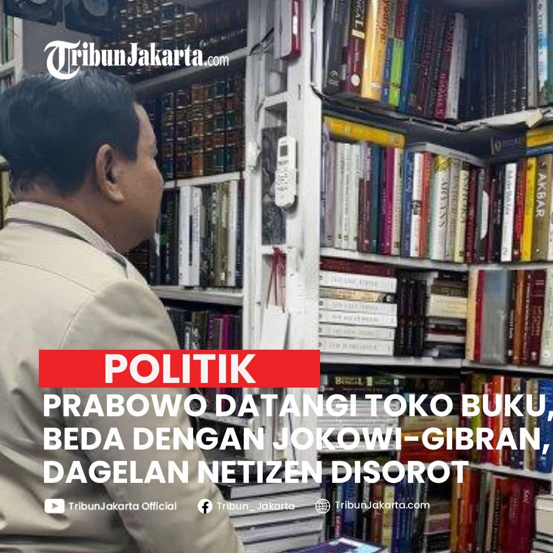 KLIK SELENGKAPNYA: Presiden Prabowo Subianto ke toko buku di India, Jumat, (24/1/2025). Pengamat ungkit Jokowi dan Gibran. Dagelan Netizen Jadi Sorotan.