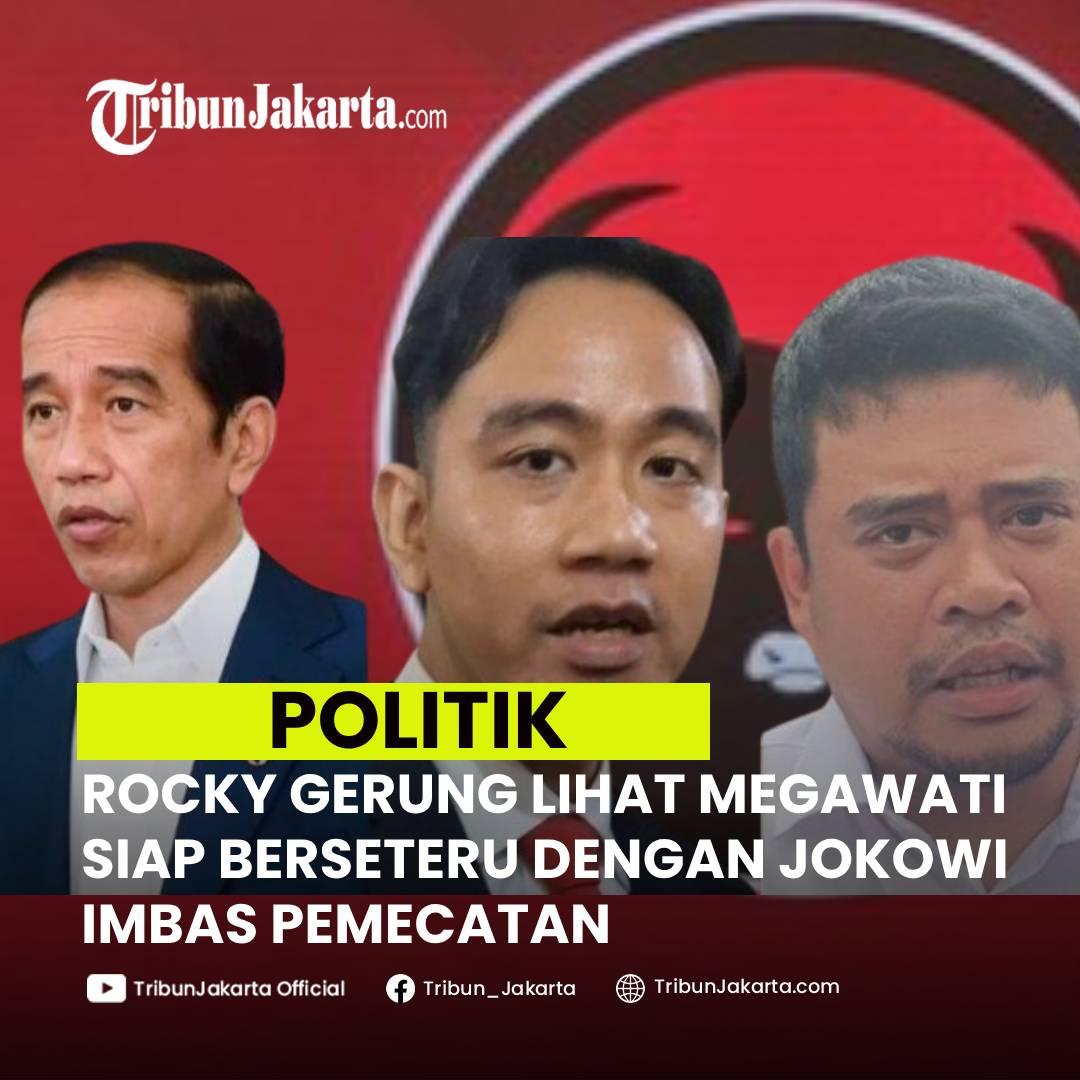 KLIK SELENGKAPNYA: Rocky Gerung Melihat Ketum PDIP Megawati Soekarnoputri Siap Berseteru dengan Jokowi. Hal itu terkait sikap Mega Memecat Jokowi, Gibran dan Bobby sebagai Kader PDIP