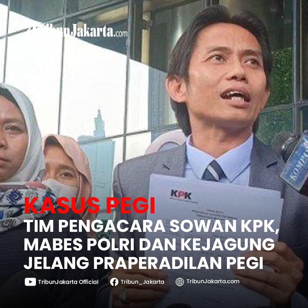 BACA JUGA: Jelang sidang praperadilan, tim pengacara untuk tersangka Pegi Setiawan keliling lembaga penegak hukum, yakni Mabes Polri, Kejaksaan Agung dan KPK. Ada maksud di balik itu semua.
