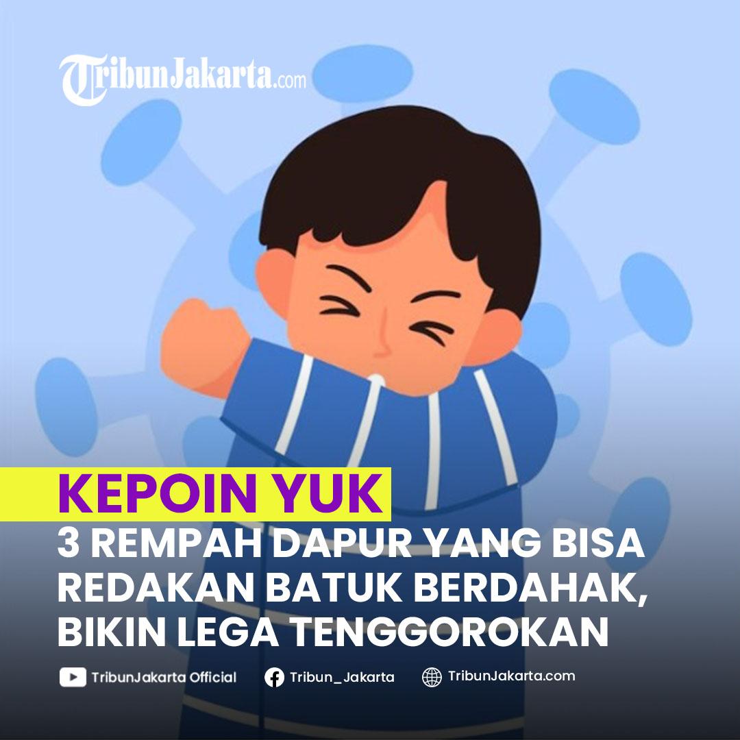 https://jakarta.tribunnews.com/2024/06/20/resep-herbal-obati-batuk-berdahak-ala-dr-zaidul-akbar-catat-bahan-dan-cara-buatnya. Buat kamu yang lagi batuk, udah coba bermacam obat tapi gak mempan? Coba buat resep herbal untuk meredakan batuk ala dr Zaidul Akbar. Cuma 3 bahan aja, cek yuk cara buatnya!
