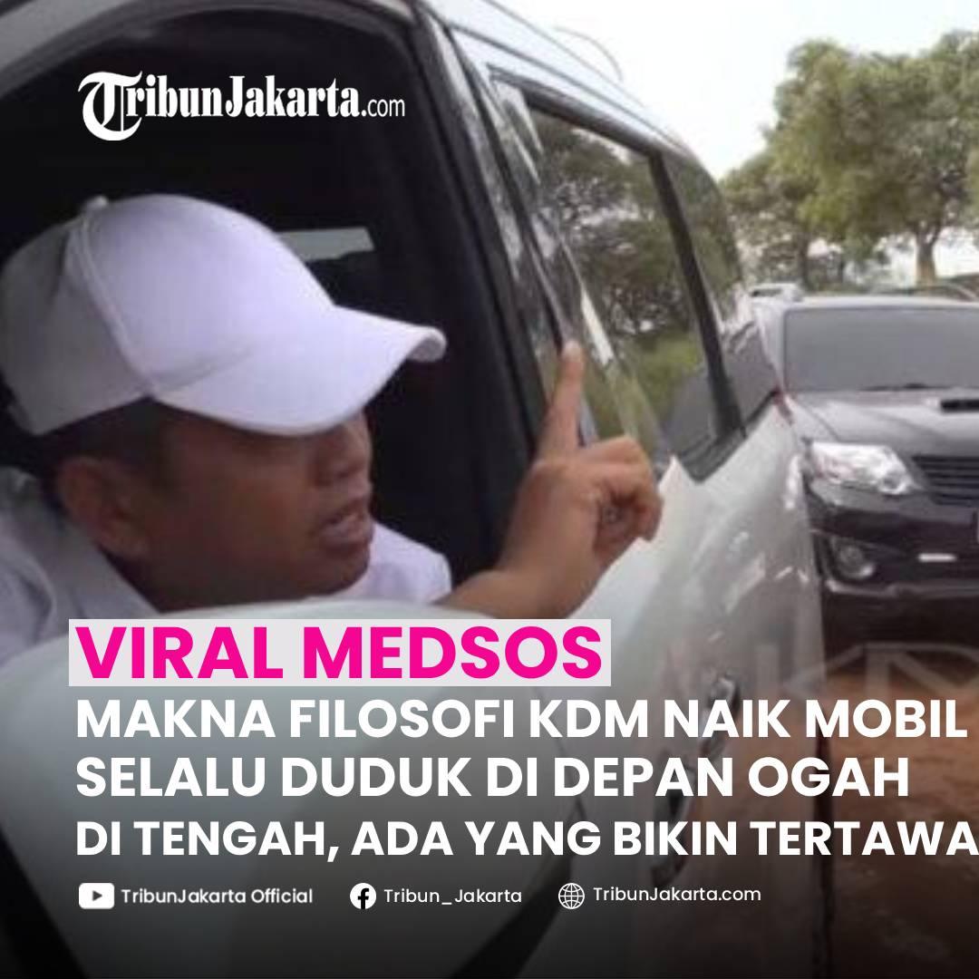 KLIK SELENGKAPNYA: Gubernur Jabar Dedi Mulyadi Selalu Duduk di Kursi Depan Saat Menaiki Mobil. Ternyata Ada Makna Filosofinya. Ada yang Buat Tertawa.
