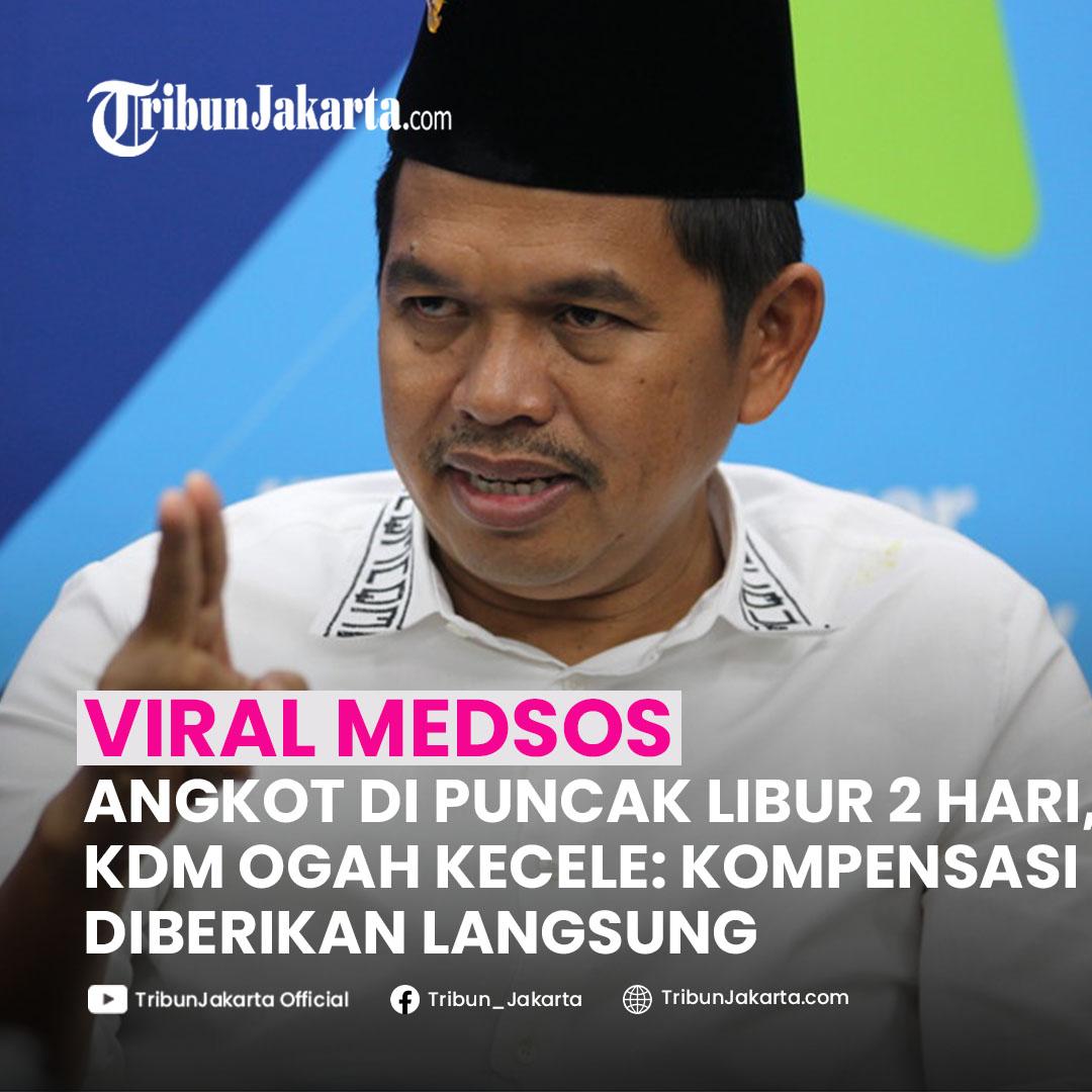 Gubernur Jawa Barat Dedi Mulyadi meliburkan sopir angkot jalur Puncak Bogor selama dua hari untuk mengurangai kemacetan selama libur panjang. Ia berjanji memberikan kompensasi. Namun Sang Gubernur ogah 'kecele' lagi sehingga dananya akan diberikan langsung ke sopir