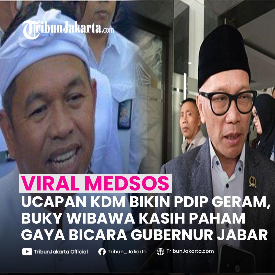 Di tengah suasana antara Dedi Mulyadi dan PDIP Jabar yang memanas, Ketua DPRD Jawa Barat Fraksi Gerindra, Buky Wibawa kasih paham soal gaya bicara Gubernur Jawa Barat itu.