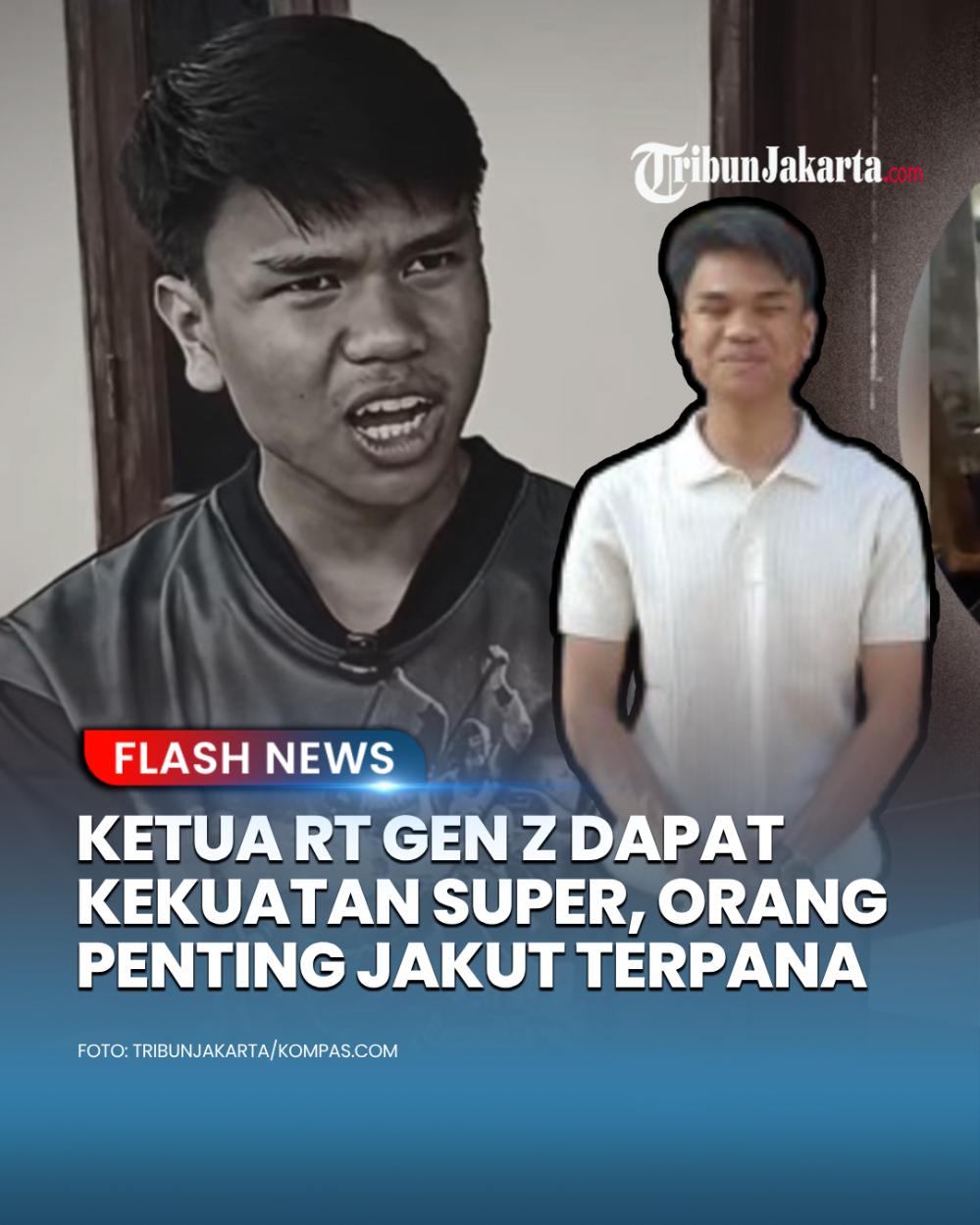 Baru hitungan bulan menjabat, Sahdan Arya Maulana si Ketua RT Gen Z viral kini dapat perhatian dari sosok orang nomor satu di Jakut. Sahdan dapat atensi & diberikan kekuatan super akses khusus dari Wali Kota Jakut.