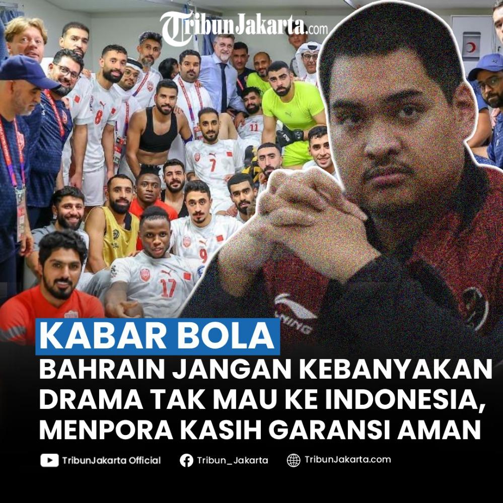 Keinginan Bahrain main di tempat netral lawan Indonesia temui jalan buntu. Menpora Dito memberikan garansi bisa main aman dan nyaman di Indonesia.