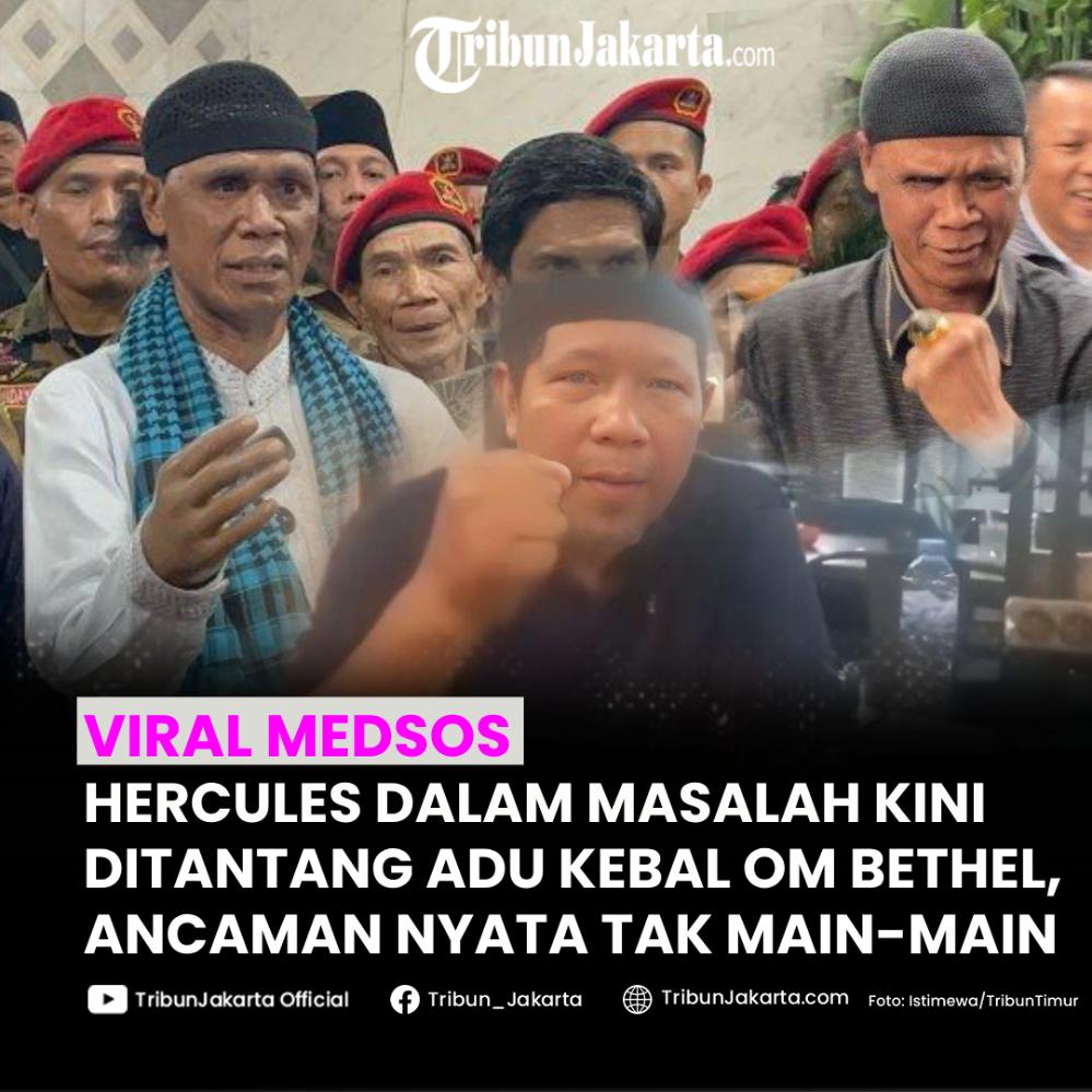 Sosok jagoan asal Makassar Om Bethel kini berani menantang pimpinan GRIB Jaya, Hercules, adu kebal hingga duel dalam sarung. Ancamannya nyata hingga mau didatangi langsung